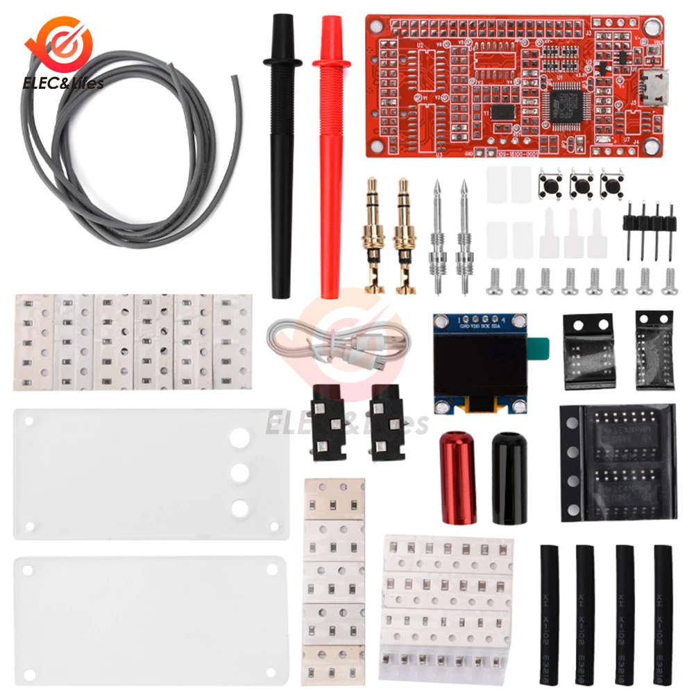 Imagem -04 - Lcr Ponte Tester Módulo Kit para Eletricista de Alta Precisão Resistência Capacitância Medidor de Indutância Ferramenta Faça Você Mesmo dc 5v M181
