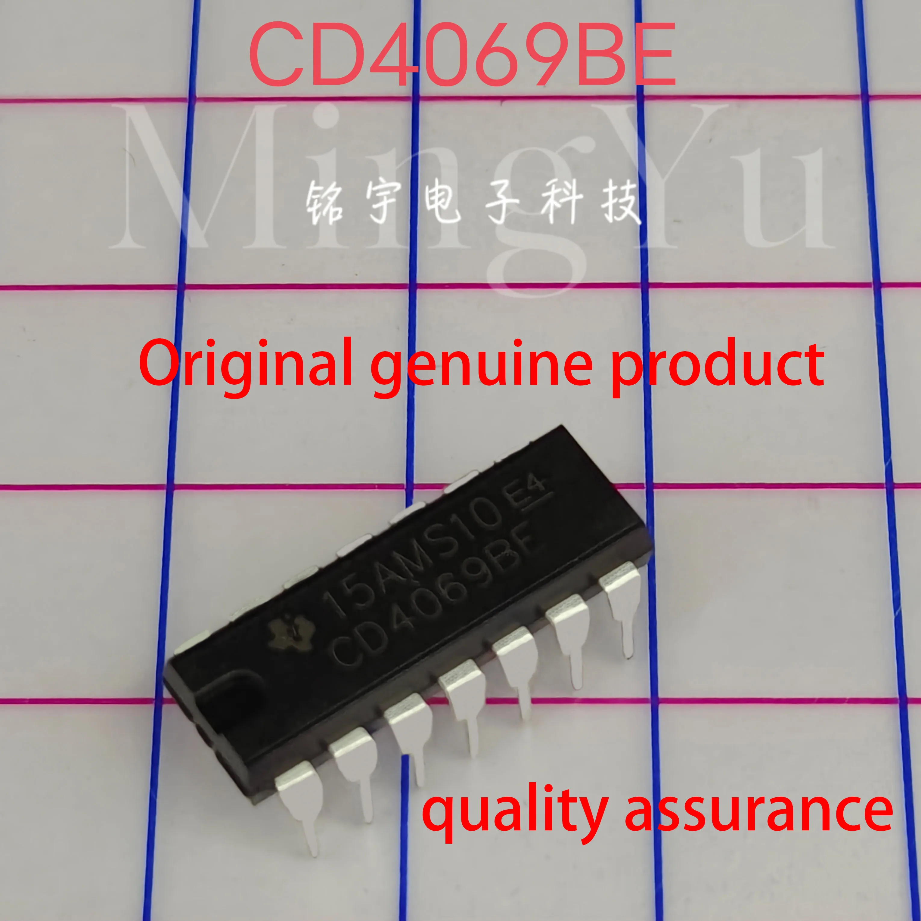 5-20PCS 100% brand new CD4069 CD4069BE Original and authentic products encapsulation:DIP14