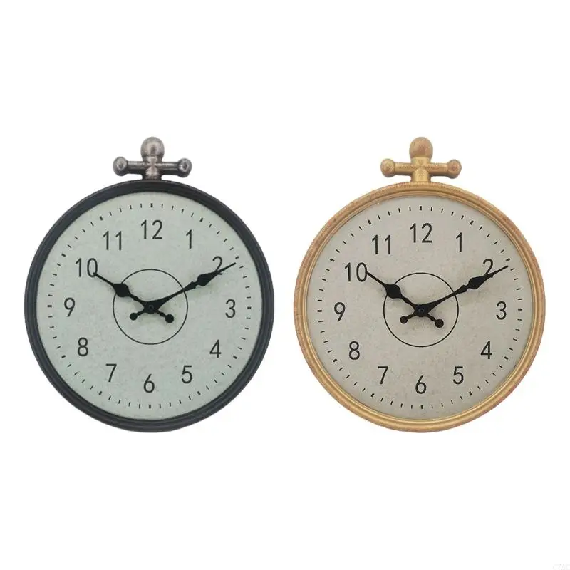 Orologio da parete silenzioso resistente alle intemperie C7AC con display con numeri grandi facile lettura