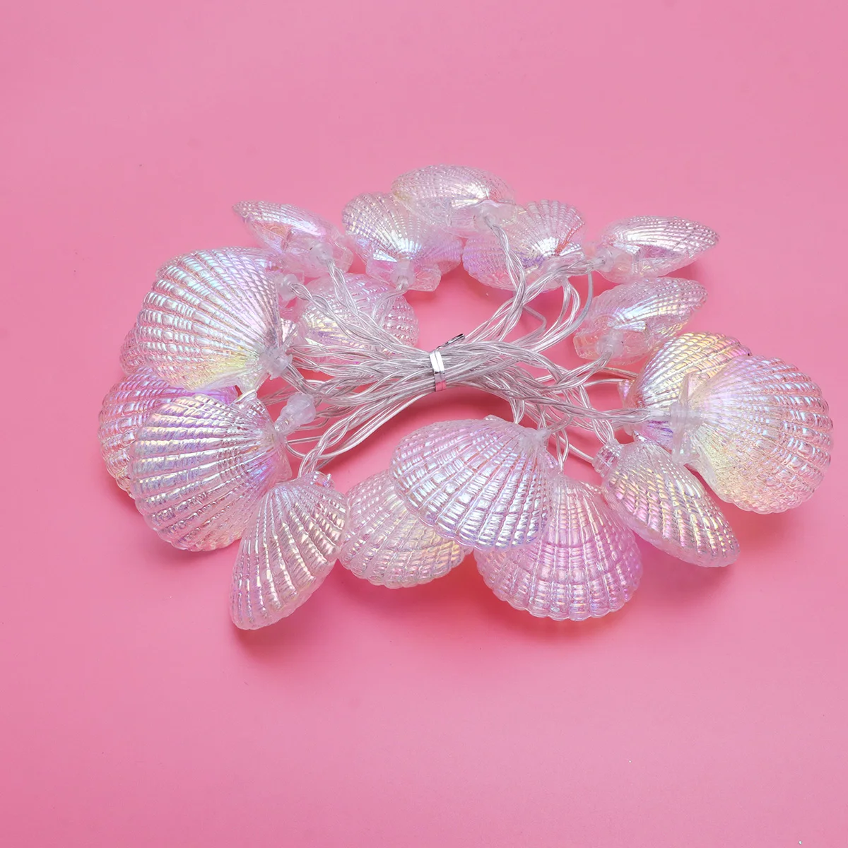 

Seashell LED String Lights 3M 20 Beads Warm Romantic Bedroom Low Power Festival Lighting