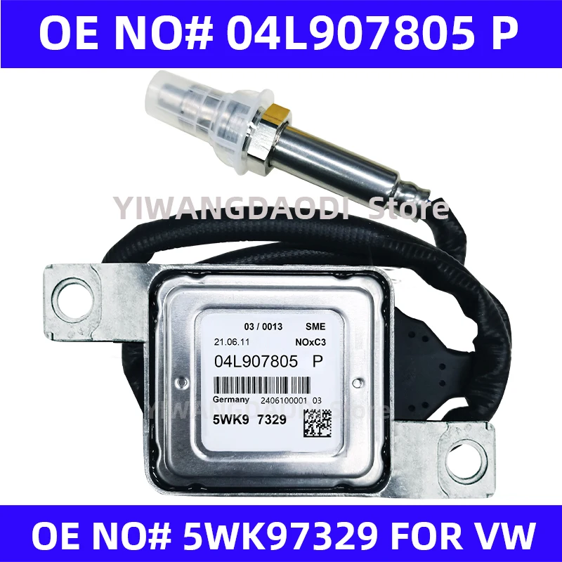 04L907805P 5WK97329 New Original Nitrogen Oxygen Sensor NOX Sensor For VW Tiguan Caddy 2.0TDI AUDI A3 Sportback A4 Avant A5 A6 A