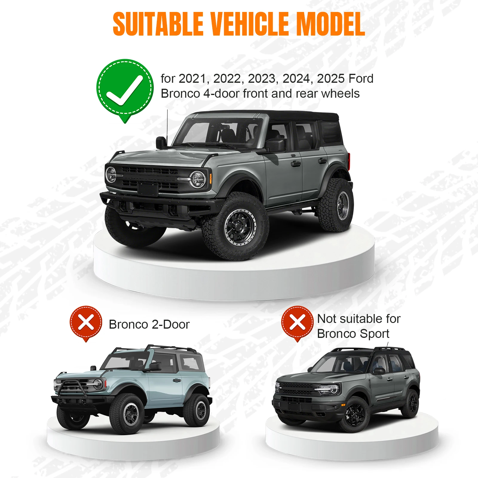 

4pcs Door Storage Bag Doors Protection Storage Bag Doors Panels Organizer Bag for Ford Bronco 2021 2022 2023 2024 2025 4 Door