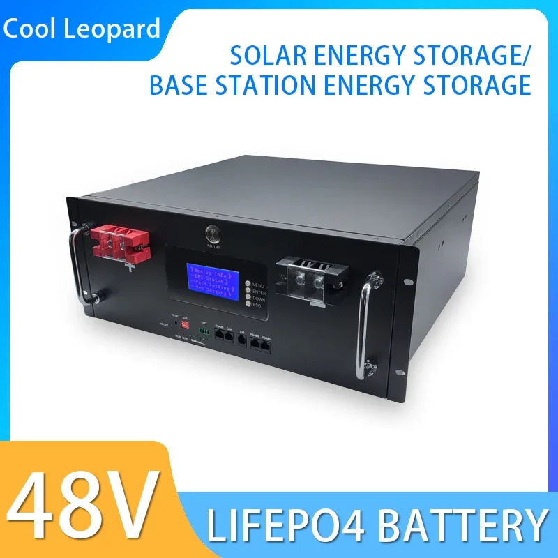 

48V 100Ah lifepo4 battery,solar photovoltaic system base station power supply communication energy storage lithium battery pack