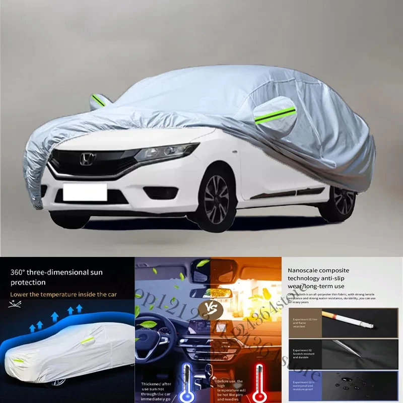 For Honda-Gienia- Auto Anti snow Anti dust Anti-uv Anti peeling paint And Anti Rainwater 210t car cover Car cover protection