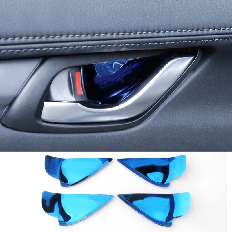 Car Interior Door Handle Bowl Trim Cover For Mazda CX3 CX5 CX 5 KF CX7 CX9 CX8 MX5 ND 2014 -2019 2020 2021 2022 2023 Accessories