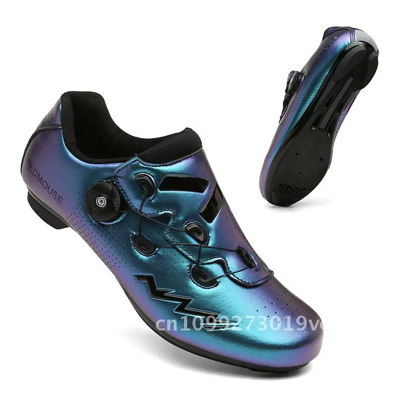 

plus Size Cycling Shoes Unisex Breathable Shock Absorbing Lightweight Road Riding Shoesin Various Colors And Sizes for Spring