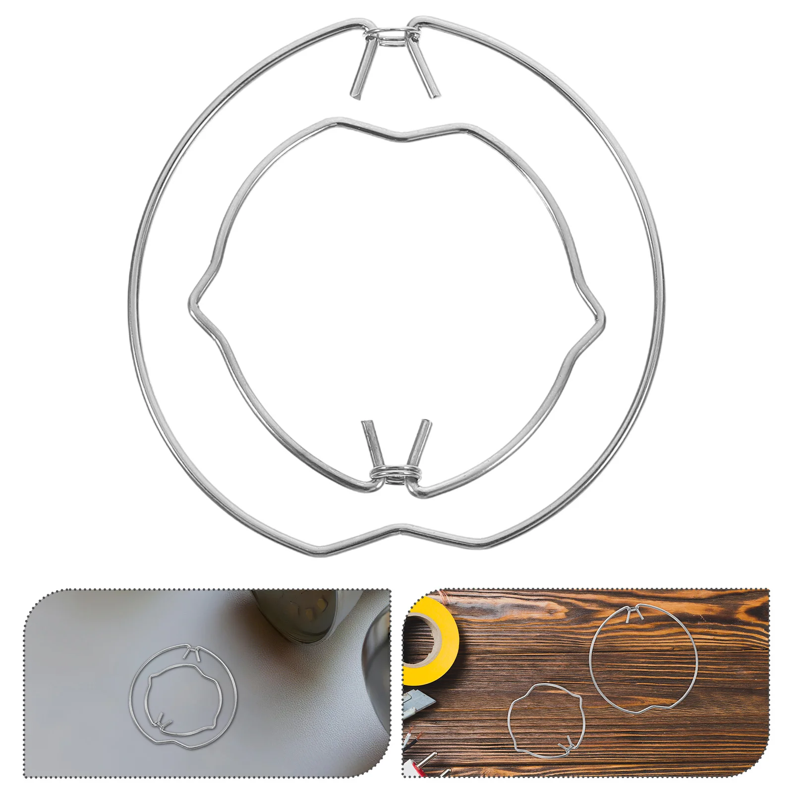 

12pcs Metal Spring Clips For Recessed Lighting Fixtures Steel Clips Kitchen Bathroom Living Room Downlight Accessories Tool