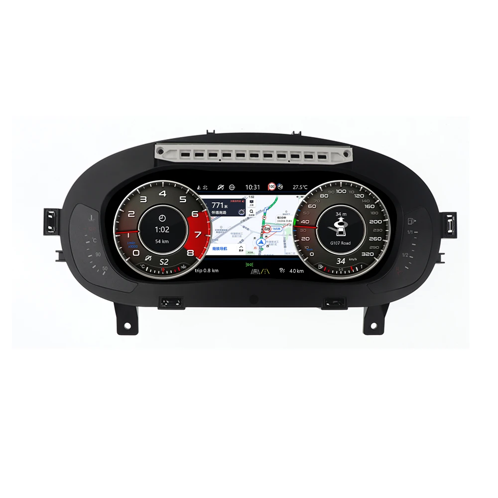 12.3 inch Car Speedometer For Volkswagen CC 2014 2D screenCar Digital Instrument Cluster