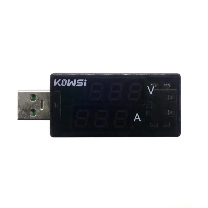 F62C USB Current Charging Detector Mobile Power Current Voltmeter
