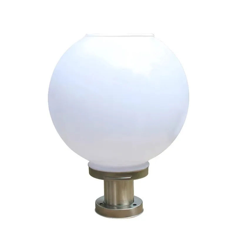 Luce a pilastro solare da giardino con diodo luminescente