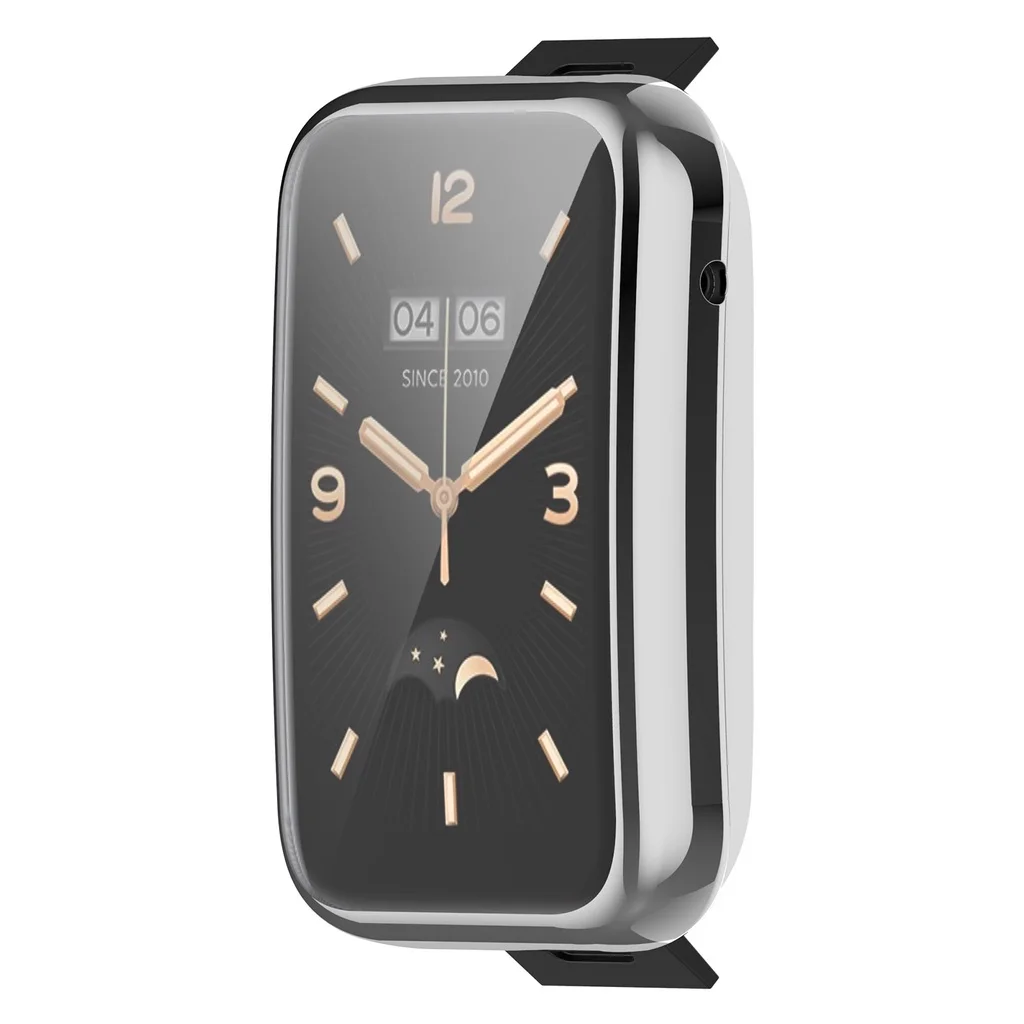 เคส TPU สําหรับ Xiaomi miband 7 Pro mi band 7Pro ชุบนุ่มเงา Slim Full Cover