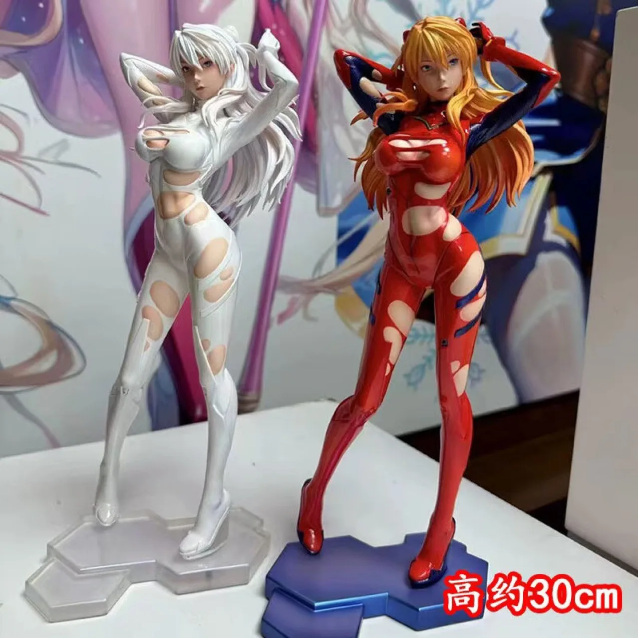 

Anime EVA Asuka Langley Soryu Standing posture Action Figure PVC Model Statue doll Toy Desk Decor Collection Gifts boxed