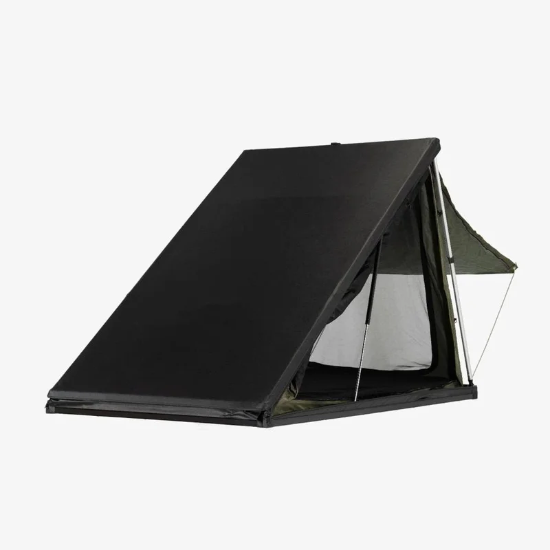 High Quality Ultralight 2 Person Softshell Roof Top Tent All Weather Waterproof With Ladder Offroad Camping Fit For Pickup Truck