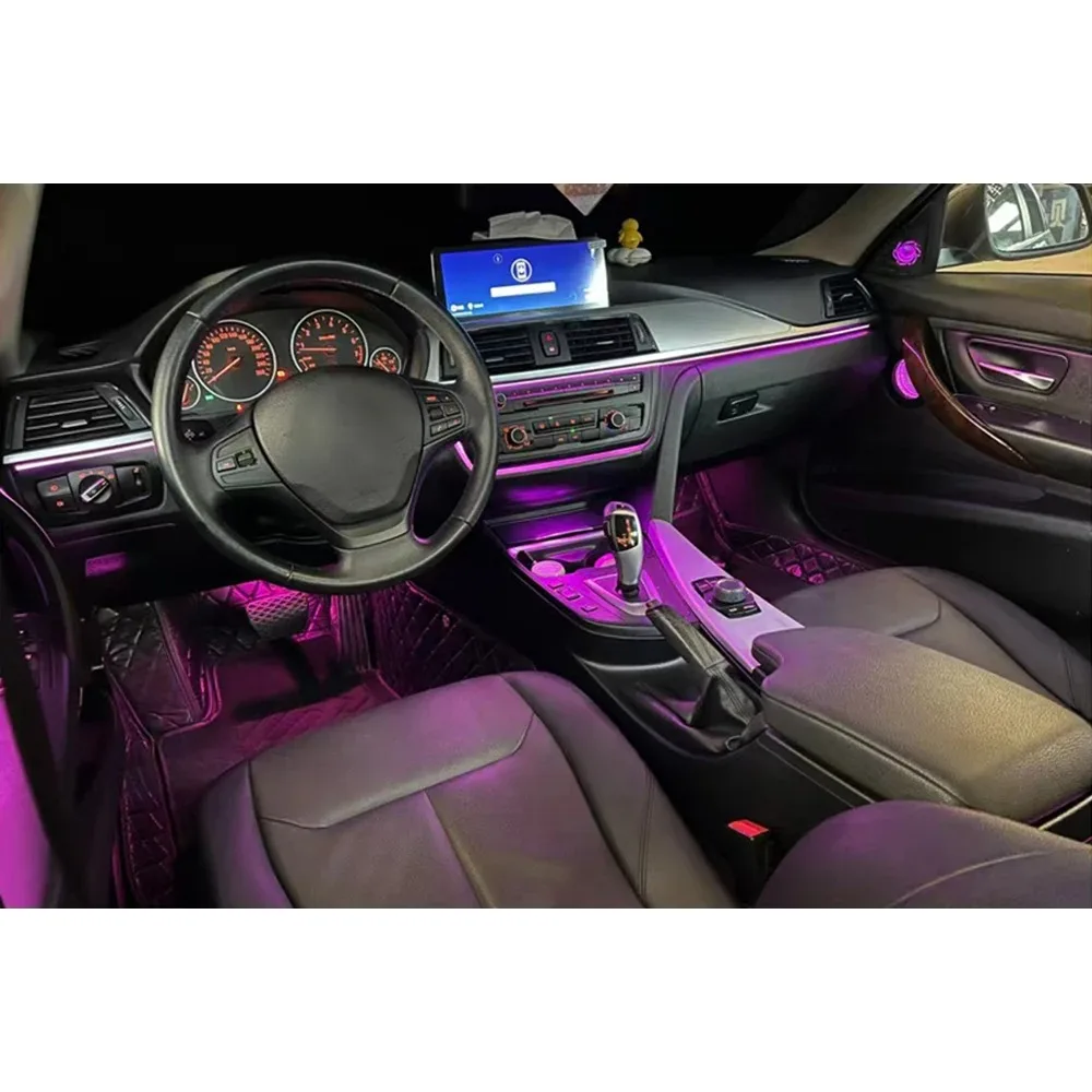 

Dynamic Colorful Ambient Lighting Upgrade Kit for BMW 4 Series 2014 - 2019 F32 F33 F36 Interior LED Ambient Light