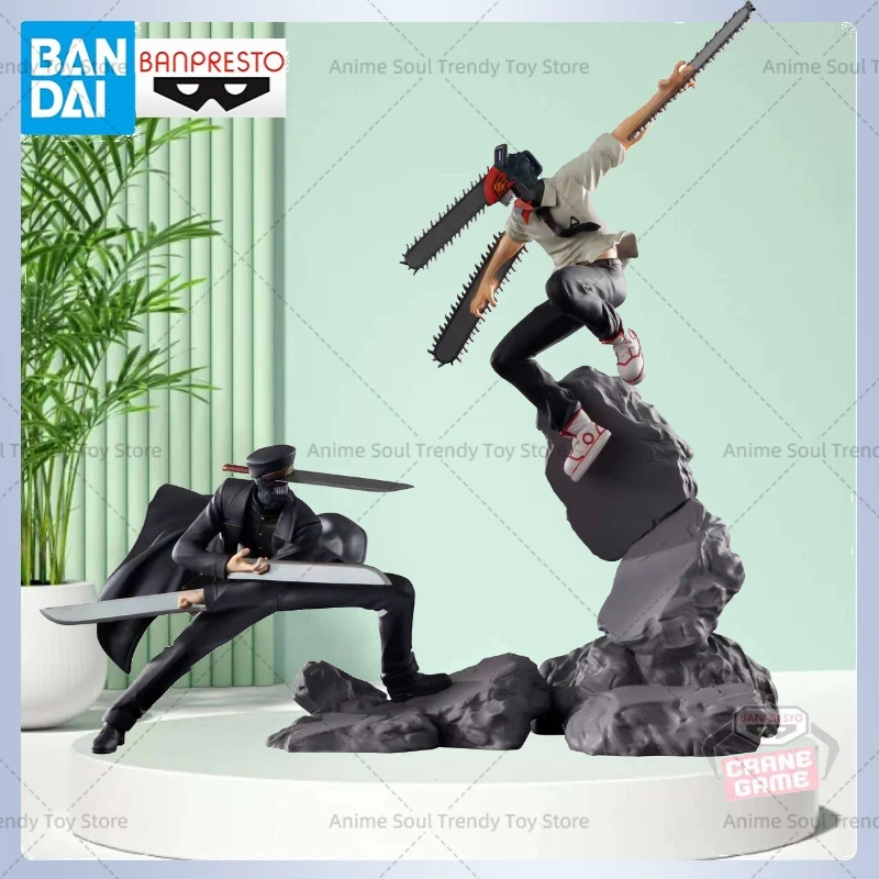

В наличии: Коллекционная фигурка Bandai Banpresto — Комбинированная битва: Аниме «Человек-бензопила» Денджи и Кантана. Игрушка-модель, подарок.