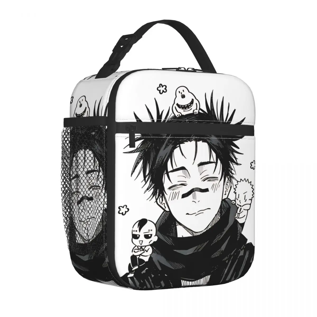 

Cute Choso Insulated Lunch Bags Leakproof JJK Kaisens Anime Reusable Thermal Bag Tote Lunch Box Work Outdoor Bento Pouch