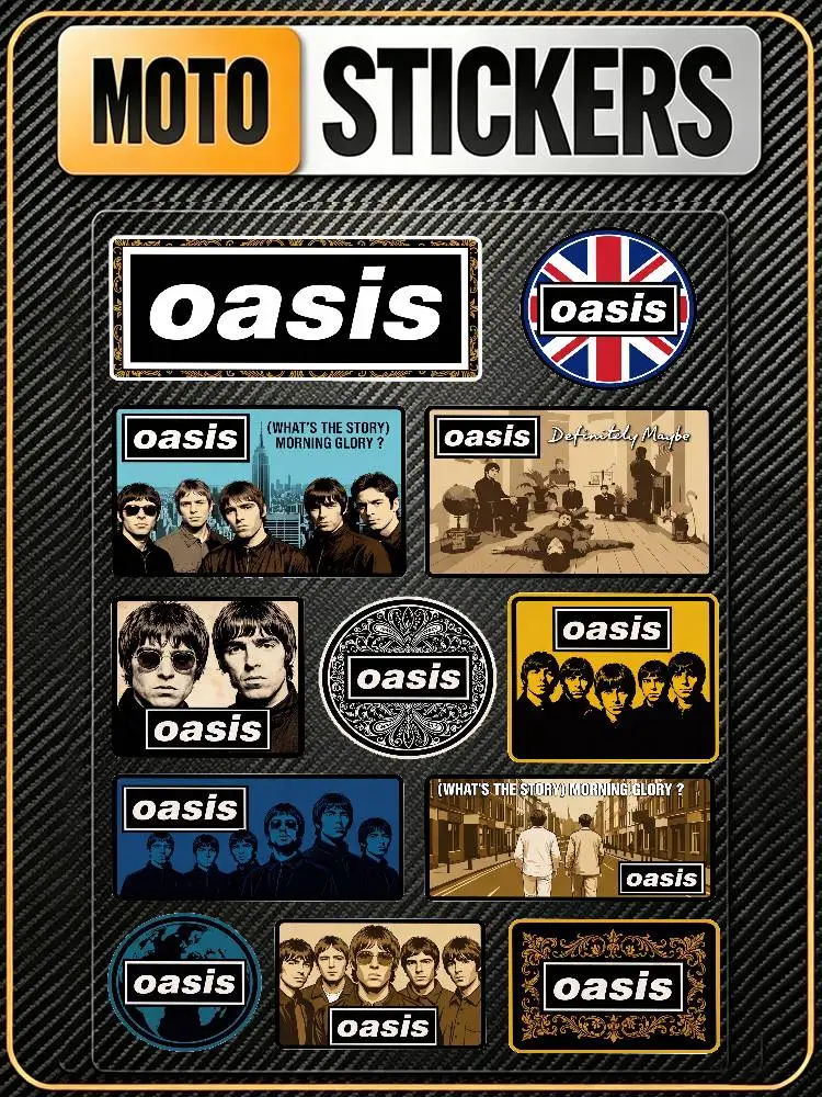 O-Oasis(1) Durable Waterproof Reflective Decor Sticker Scratch Cover For Motorcycle Car Helmet Fridge Accessories