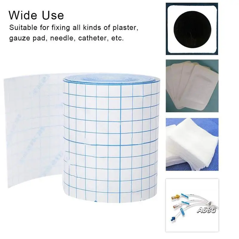 

10X Mesh Breathable Non Woven Tape Adhesive Bandage Roll Film Dressing Bandages Flexible Nonwovens