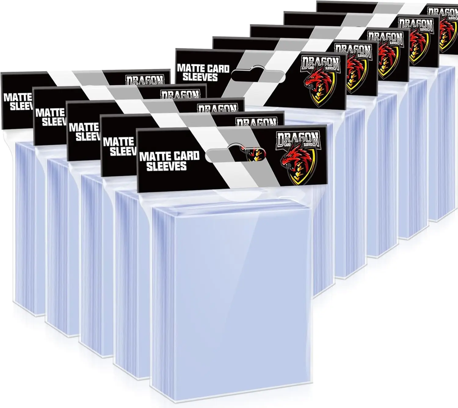 

1000 Card Sleeves for Trading Cards, Soft Penny Protectors for Baseball Football Game Cards