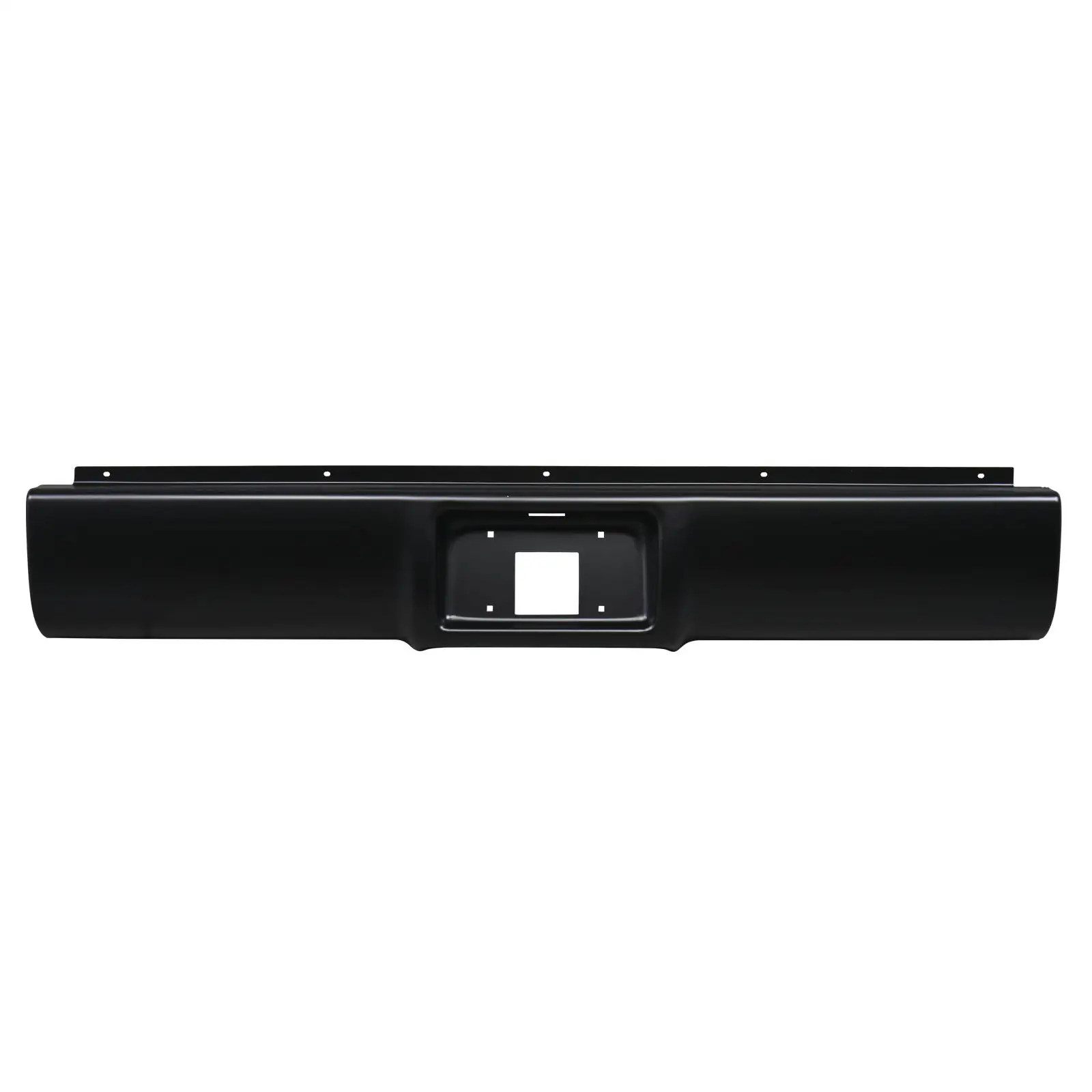 Pickup Truck Rear Bumper for Chevrolet C1500 C2500500 K1500 K2500 K3500 1988-1998-Black/Steel