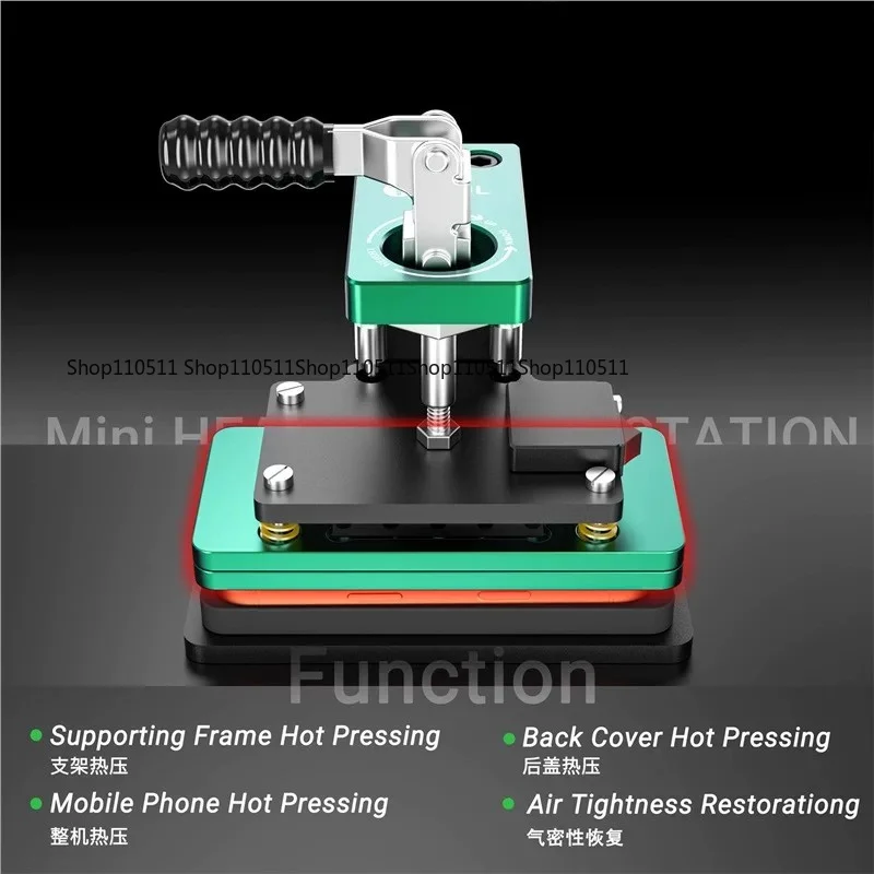 Screen Repair Mini Heating and Pressure Holding Table Back Cover Heating Air Tightness Recovery Image Head Avoidance Design