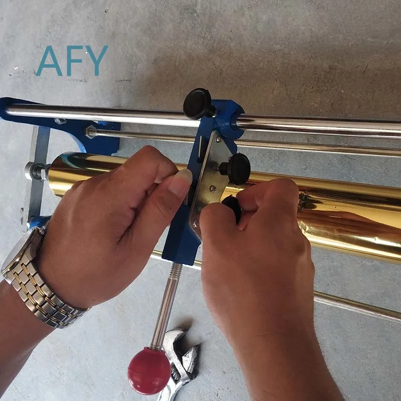 Semi-Automatic Foil Paper Cutter for Gold Hot Stamping Machine Roll Slitter Tool PU Vinyl Cutter Hand Cutting Device 26 Inch