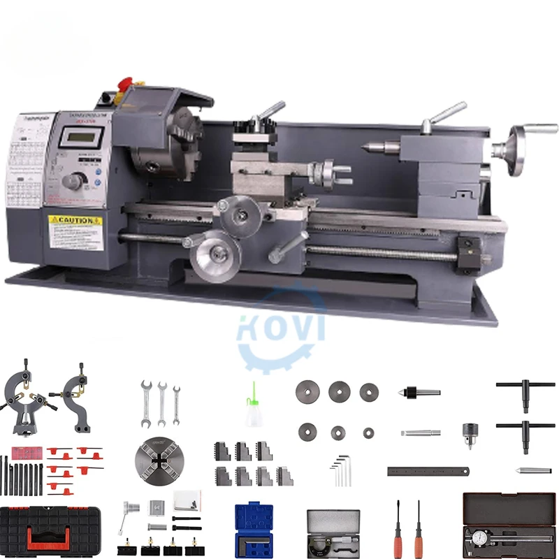 5 axis precision automatic lathe metal aluminum 3 in 1 combo lathe milling drilling wood turning lathe machine