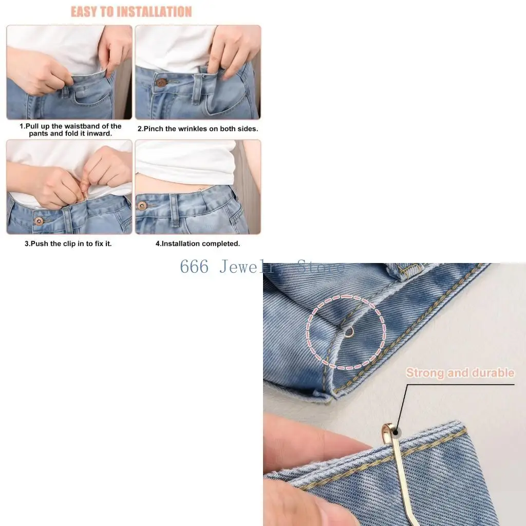 F2TD Adjustable Aluminum Alloy Cuff Clips Rolled Design for Secure Jewelry Attachment