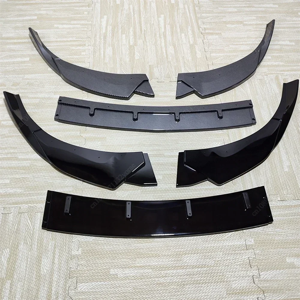 For Hyundai I30N MK3 2017-2019 MK3.5 2020-2023 Car Front Bumper Lip Splitter Diffuser Spoiler Guard Protector Body Kits Tuning view 6