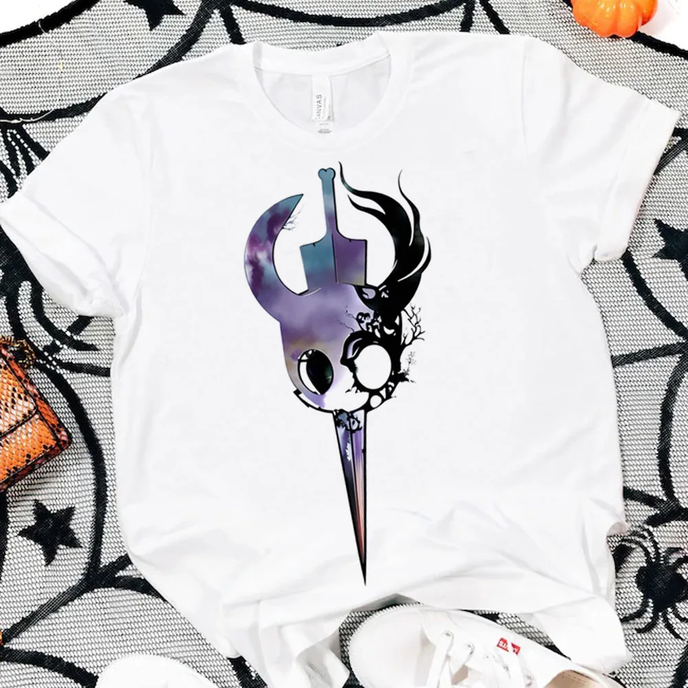 Hollow Knight top tees women baddie cheap Psychedelic 2000s alternative  t shirt summer funny japanese y2k cutecore