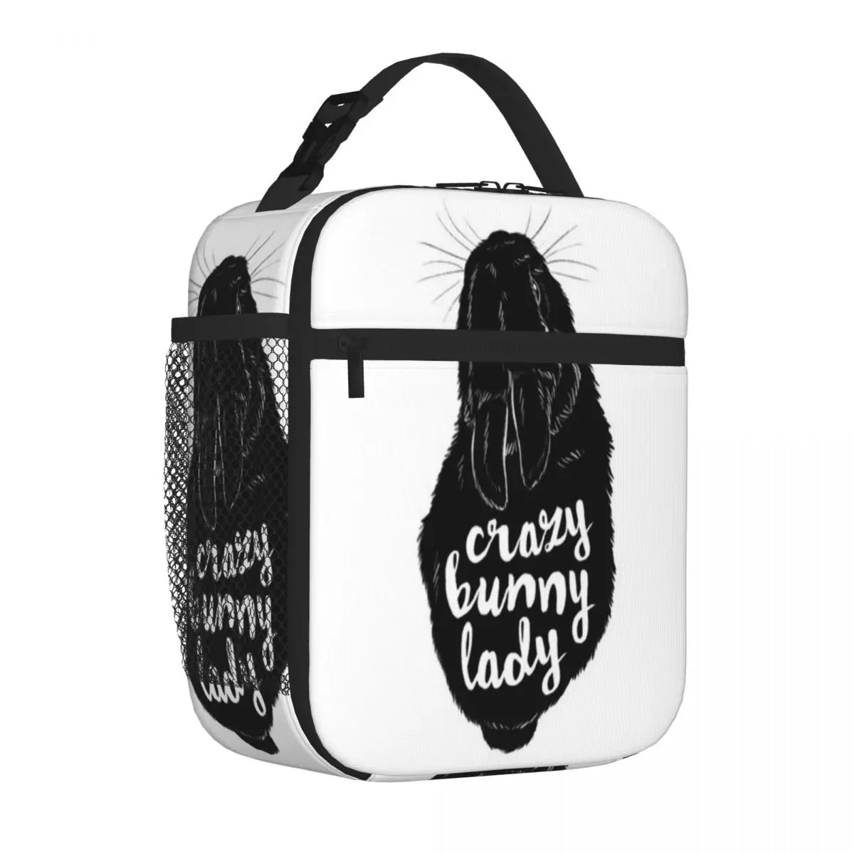 Bestselling Crazy Bunny Lady Polka Dot Snack Bag Pet Snack Carry Small Lunch Bag