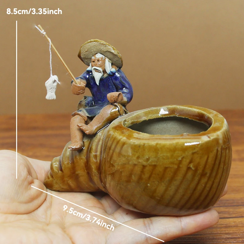 Keramik-Fischerboot-Figuren fr Aquarium, Aquarium, Landschaft, Bonsai,  Steingarten, Ornament, Dekoration, Feengarten, Heimdekoration - AliExpress  15