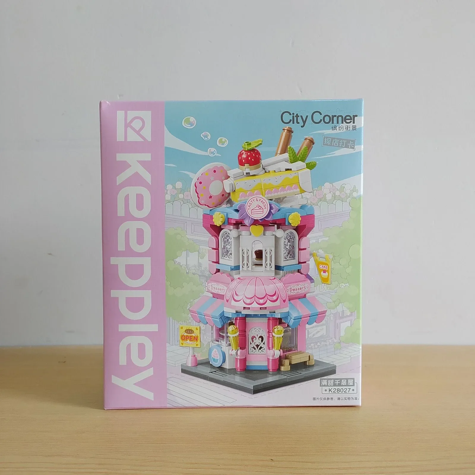 Keeppley Blocks Teens Building Toys Puzzle City Corner Home Decor