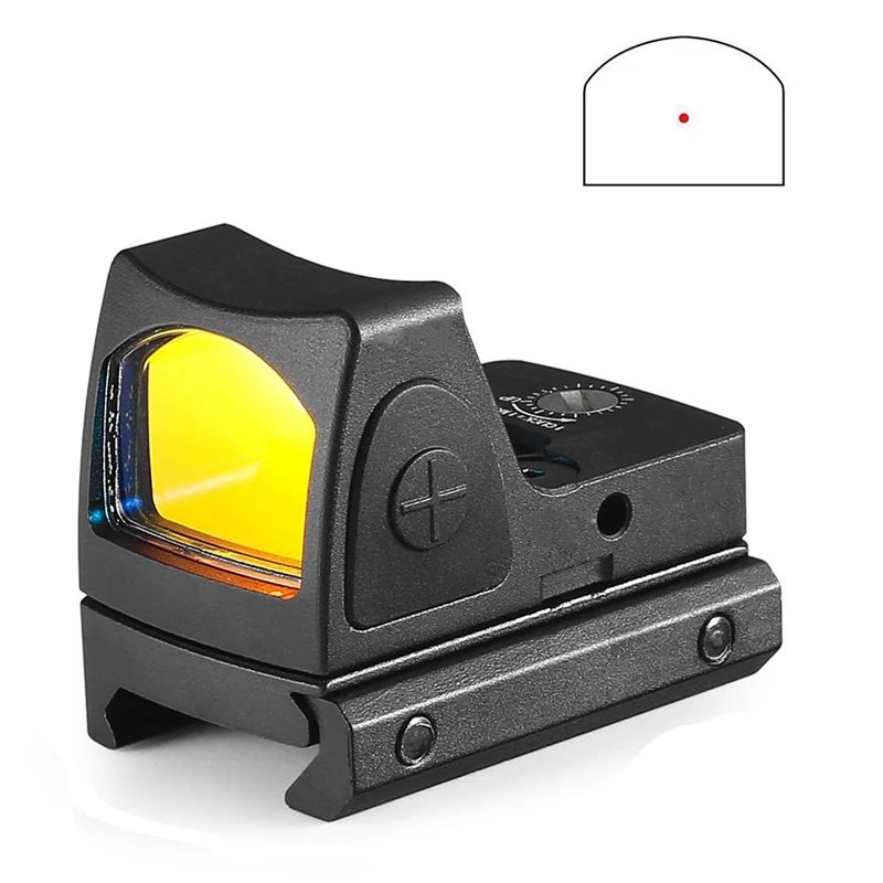 

Red Dot Sight 3 MOA Reflex Optics Sight Tactical Metal Red Dot Scope Hunting With 20mm Mount