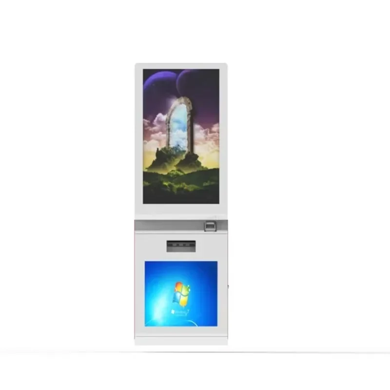 

Self Service Lottery Ticket Vending Dispenser Machine Cash Acceptor Floor Standing Ticket Redemption Kiosk