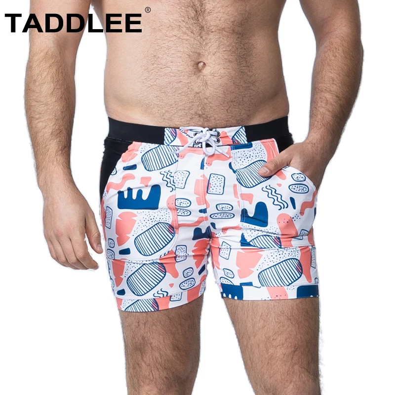 Taddlee Brand Sexy Men's Swimwear Swim Briefs Boxer Swimsuits Male Surf Short Swim Shorts Trunks Bikini Bathing Suits Square Cut