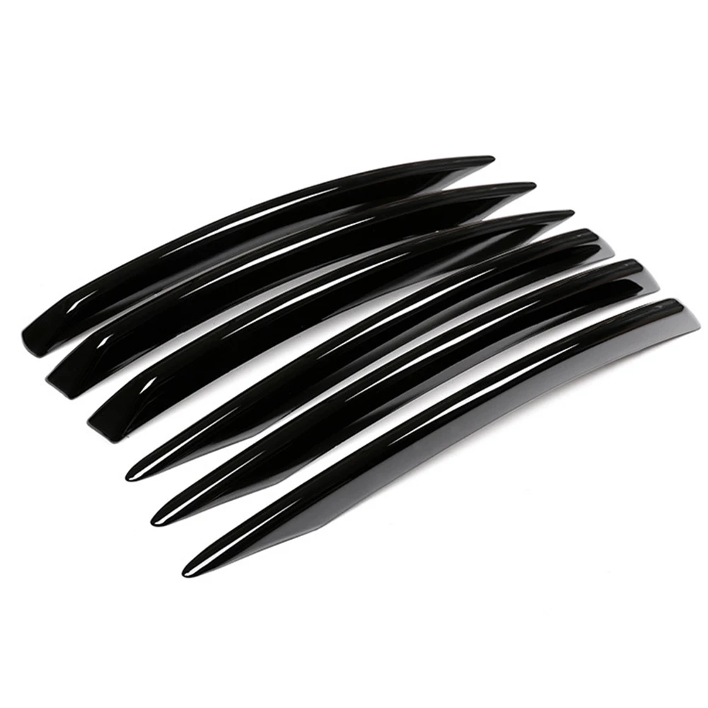 

ABS Grille Cover Trim For Range Rover Car Interior Upgrade Black Brand New ABS Material Easy Installation Tape Backing