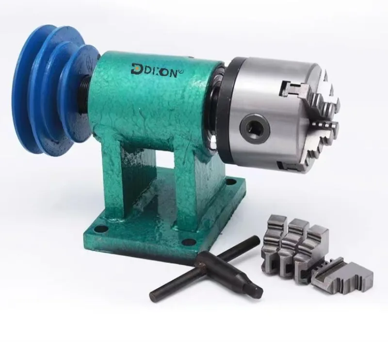 Type 160/Belt Drive Lathe Spindle with Chuck Three-jaw Power Head Lathe