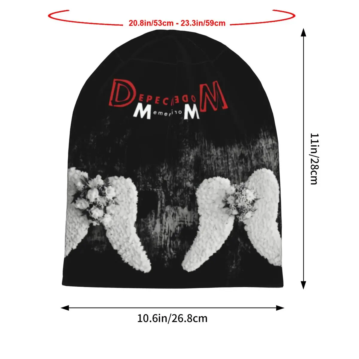 Breathing Flowers Men Women Thin Beanies Cycling Ski Cap Double Layer Fabric Bonnet Hat