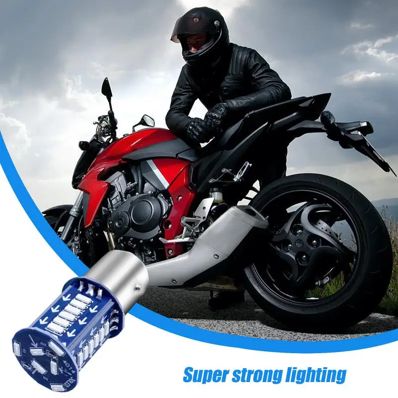 Rear Brake Light Bulb 1157 LEDs Strobe Brake Lights Bulbs Low Power Ultra Bright Upgraded LED Brake Light Replacement For Cars