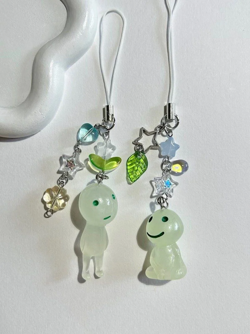 Ghost Princess Tree Elf kodama phone charms