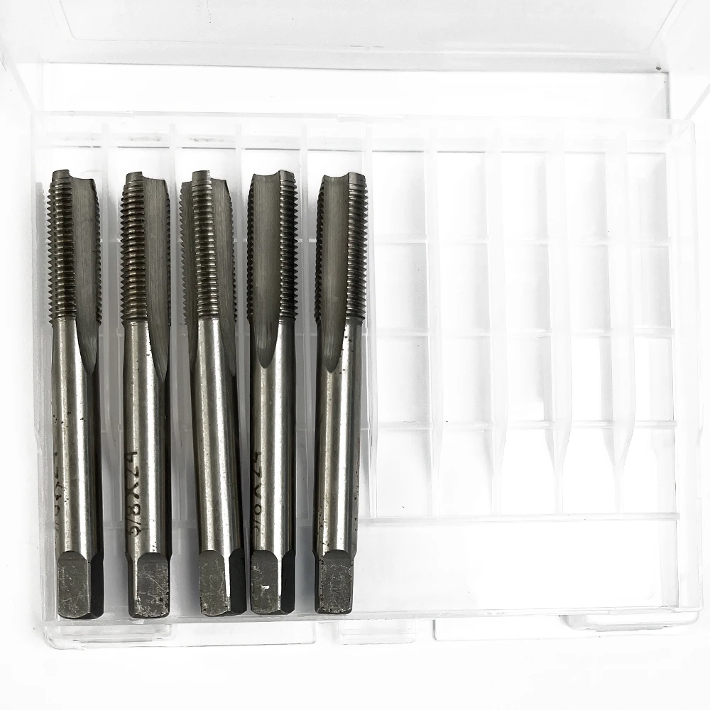 HUAZHICHUN-grifo de rosca métrica HSS, 3/8 "-24 UNF, 1 ud.