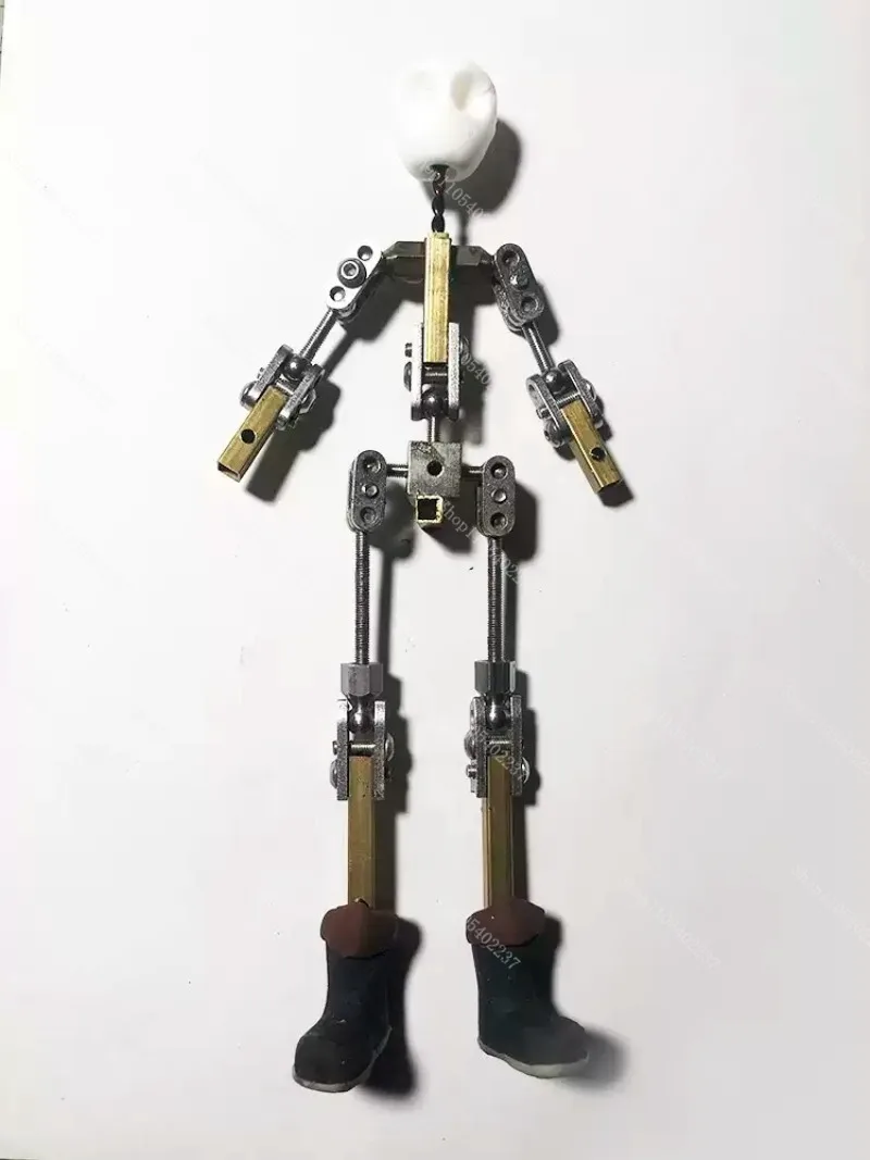 Stop Motion Animation Armature, Simple Aluminum Wire Metal Figure Skeleton for DIY Custom Character Creation