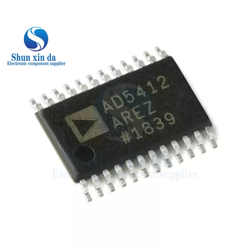 AD5412AREZ-REEL7 AD5412AREZ AD5412 TSSOP-24 Digital to Analog Converters - DAC 12Bit V, I Out DAC SMD IC