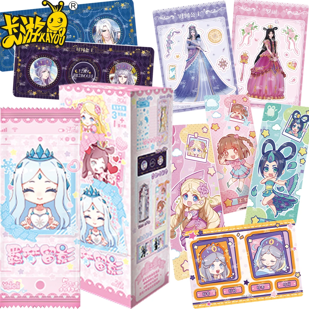 

KAYOU Genuine Ye Luoli Collection Cards Animated Characters Sweet Warm Moment Story Photo Sticker Cards Toys Gifts for Children