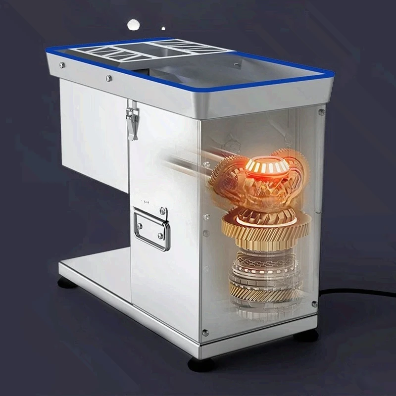 

Для ресторана, кухни, пищевой промышленности, 1800 Вт, коммерческая мясорубка, SUS, мясорубка, 8 кг/мин, автоматическая многофункциональная мясорубка