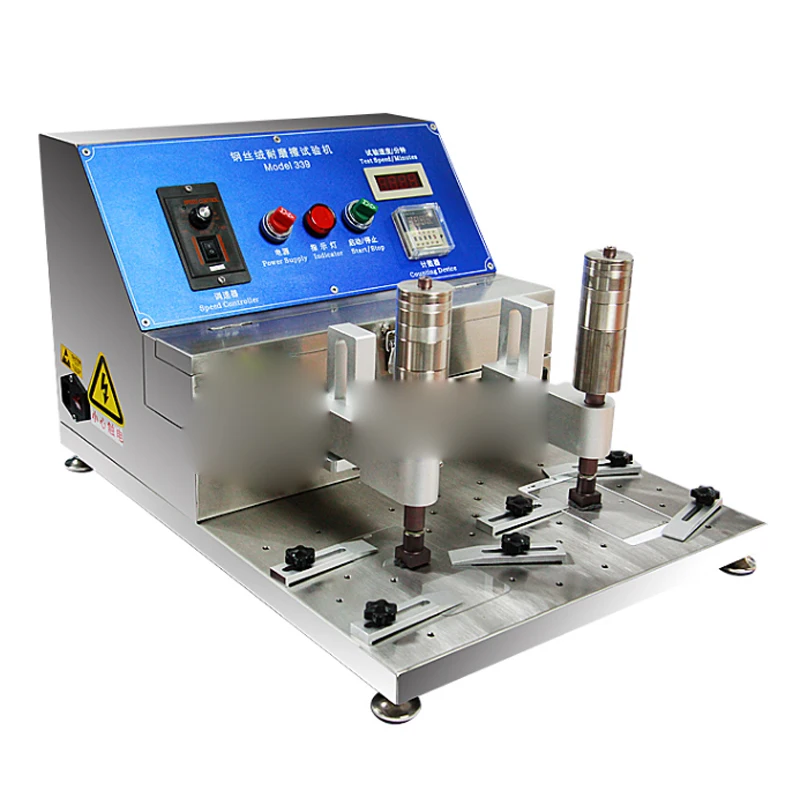 ZJ-339-GSR Steel Wool Abrasion Tester AC220V Steel Wool Al.cohol Testing Machine Wear Resistance Test 1-60 Times/Min