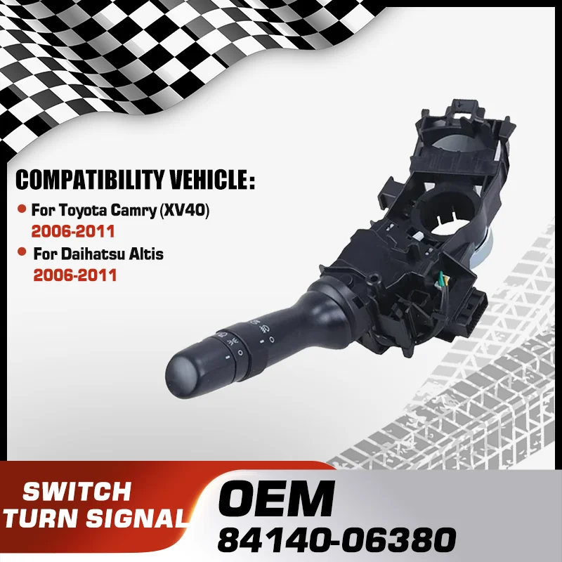 

Переключатель указателей поворота на рулевой колонке для Toyota Camry XV40 2006-2011, Daihatsu Altis 2006-2011, 84140-06380