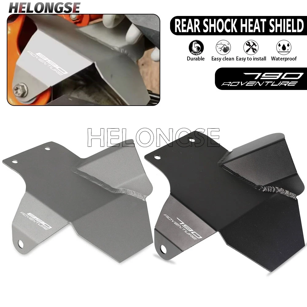Motorcycle Accessories Shock Heat Shield Exhaust Pipe Protection For KTM 890 ADVENTURE R 790Adventure R/S 2019 - 2026 790 890ADV