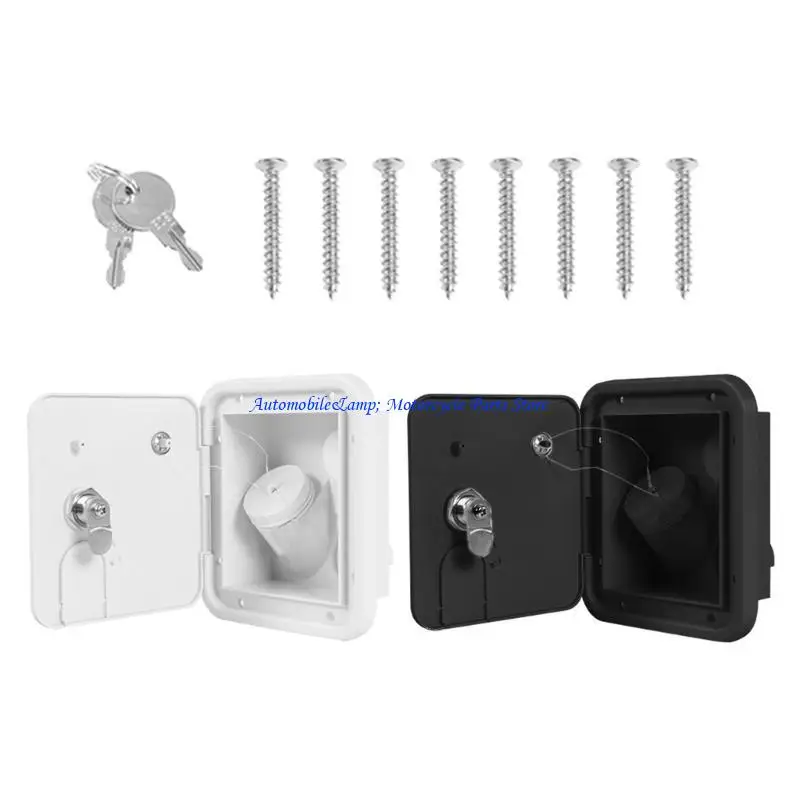 

H7BD Водозаборные отверстия Выходные люки Фильтр Запираемая крышка для морских трейлеров кемперов